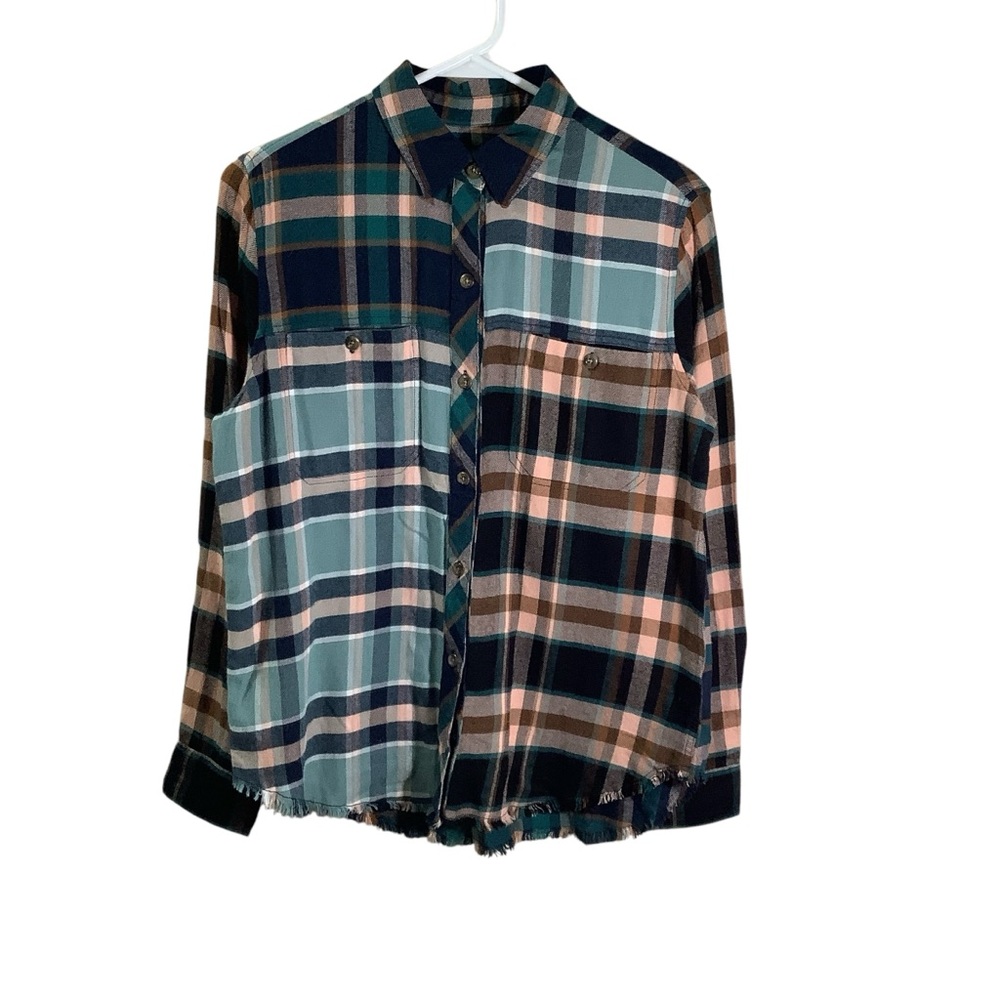 Rails Evereve Heathrown Mixed Plaid Button Down Shirts
